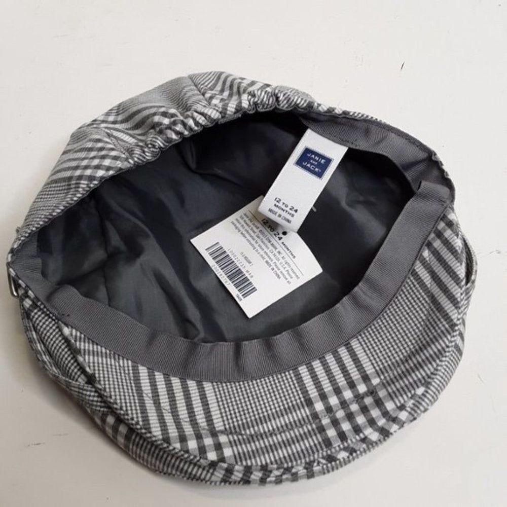 Janie and Jack Plaid Hat 12m to 24m